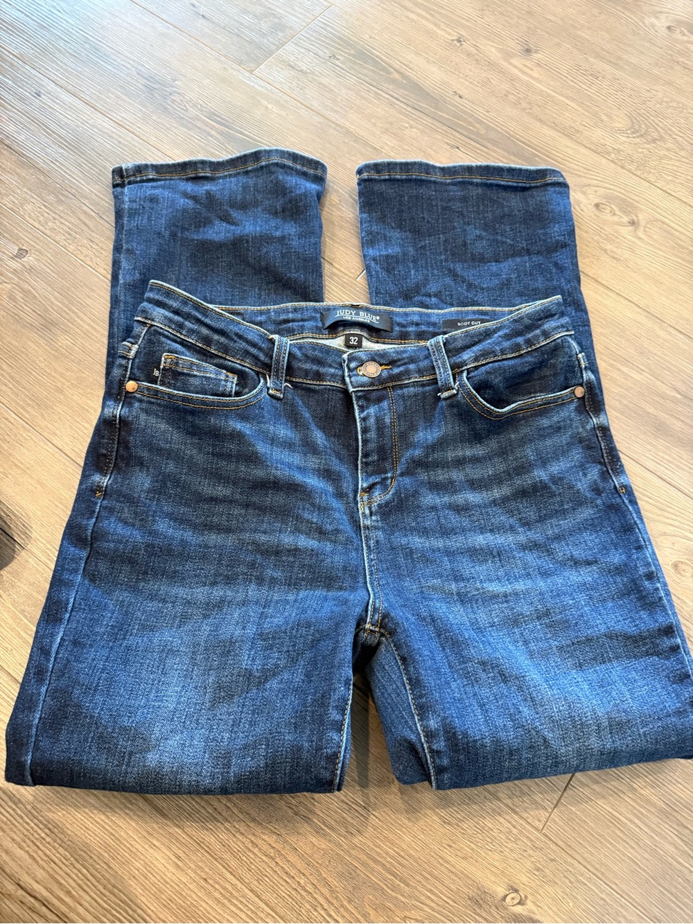Judy Blue Dark Wash Bootcut Jeans Size 32